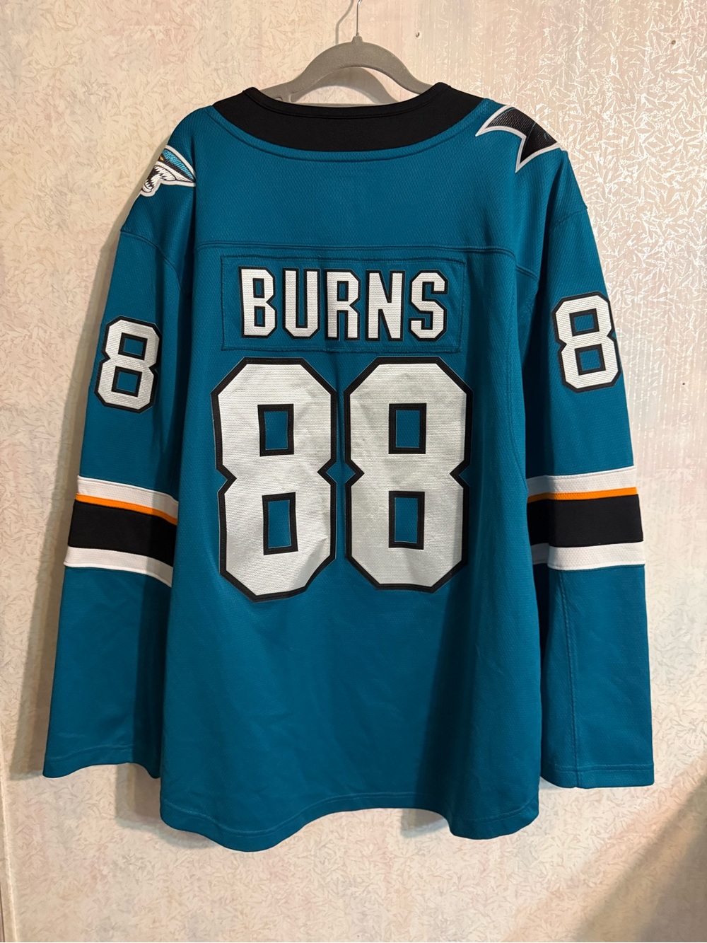 Brent Burns San Jose Sharks Officially Licensed Breakaway Jersey Fanatics, Sz Lg - Picture 2 of 9